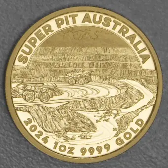 Preisreduziert Goldmünze 1oz "Super Pit" 2024 (Australien)