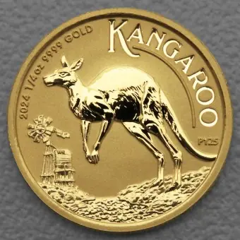 Günstig Goldmünze 1/4oz "Känguru" 2024 (Australien)