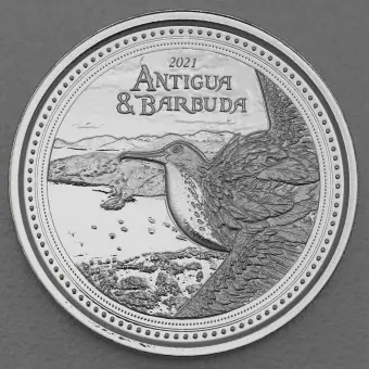 Top-Preis Silbermünze 1oz "Frigate Bird" 2021 Eastern Caribbean 8 (Antigua und Barbuda)