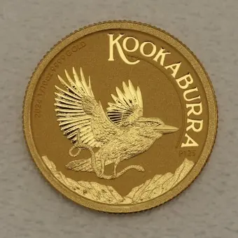 Goldmünze 1/10oz "Kookaburra" 2024 (Australien) Schnäppchen