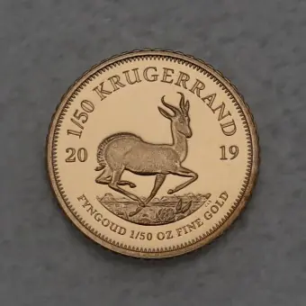 Neu Im Sortiment Goldmünze 1/50oz "Krügerrand" 2019 (Südafrika)