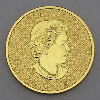 Goldmünze 2oz "Maple Leaf" 2021 Reverse Proof (Kanada) Highlight
