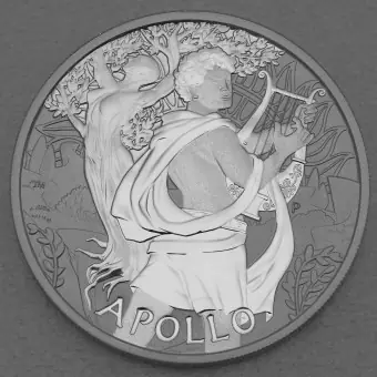 Neu Im Sortiment Silbermünze 1oz "Apollo" 2023 Gods of Olympus (Tuvalu)