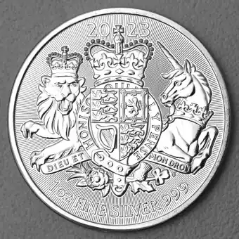 Silbermünze 1oz "The Royal Arms" 2023 diff. (Großbritannien) Jetzt Zugreifen