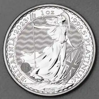 Top-Angebot Platinmünze 1oz "Britannia" verschiedene Jahrgänge Charles III. diff. (Großbritannien)