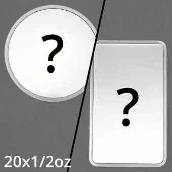 Must-Have Junk-Silber-Bag 20x 1/2oz "Silver Surprise" 19% Set aus diversen Münzen/Münzbarren