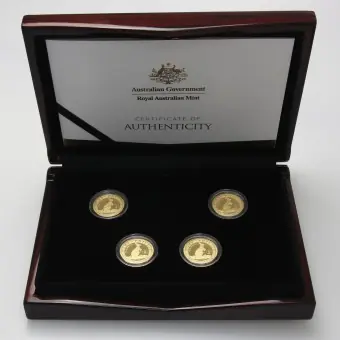 Finale Aktion Goldmünzen "Port Phillip Pattern" 2023 Set – 4-teilig 170. Jubiläum (Australien)