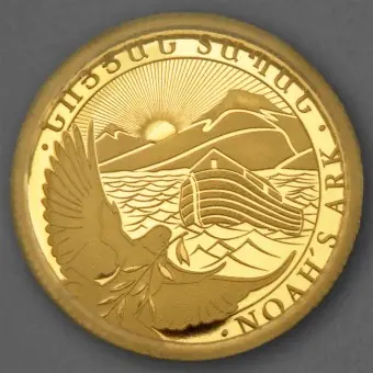 Goldmünze 1g "Arche Noah" 2024 (Armenien) Preis Gesenkt