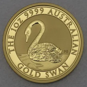 Gleich Bestellen Goldmünze 1oz "Schwan" 2021 Australian Gold Swan (Australien)