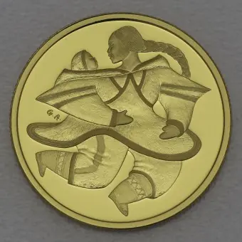 Aktuell Goldmünze 200 Dollar "Motherhood" 2000 (Kanada)