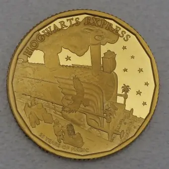 Goldmünze 1/4oz "Hogwarts Express" 2022 Harry Potter (Großbritannien) Aktuell