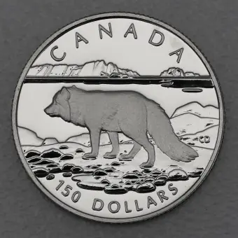 Platinmünze 1/2oz "Arctic Fox" 1993 Wildlife Canada (Kanada) Exklusiv