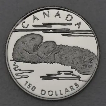 Platinmünze 1/2oz "Sea Otters" 1994 Wildlife Canada (Kanada) Garantierte Lieferung