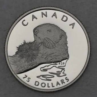 Platinmünze 1/4oz "Sea Otters" 1994 Wildlife Canada (Kanada) Sichere Zahlung