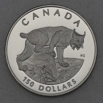 Platinmünze 1/2oz "Lynx" 1995 Wildlife Canada (Kanada) Kostenloser Versand