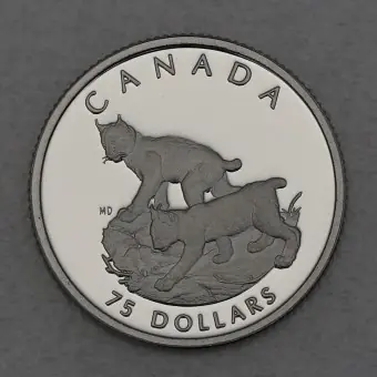 Markenprodukt Platinmünze 1/4oz "Lynx" 1995 Wildlife Canada (Kanada)