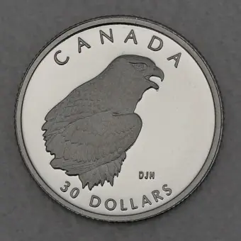 Garantierte Lieferung Platinmünze 1/10oz "Peregrine Falcon" 1996 Wildlife Canada (Kanada)