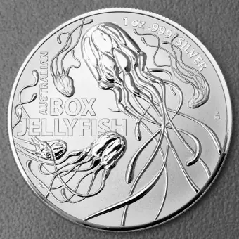 Top-Preis Silbermünze 1oz "Box Jellyfish" 2023 RAM Australia’s Most Dangerous diff. (Australien)