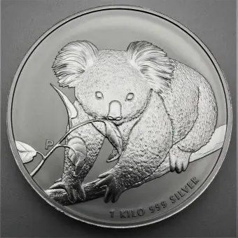 Silbermünze 1kg "Koala" 2010 19% (Australien) Top-Qualität