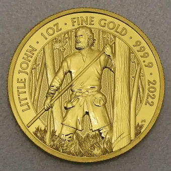 Im Trend Goldmünze 1oz "Little John" 2022 Myths and Legends (Großbritannien)