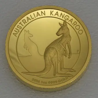 Goldmünze 1oz "Känguru 2016" (PP/HR) (Australien) Markenprodukt