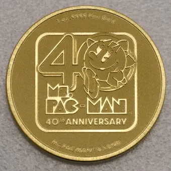 Goldmünze 1oz "Ms. Pac-Man™" 2021 40th Anniversary (Niue) Kracherpreis