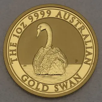 Goldmünze 1oz "Schwan" 2023 Australian Gold Swan (Australien) Exklusiv
