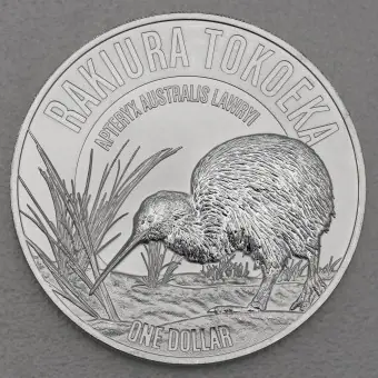 Silbermünze 1oz "Kiwi" 2017 (Neuseeland) Hochwertig