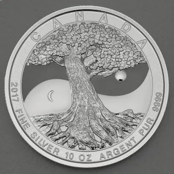 Markenware Silbermünze 10oz "Tree of Life" 2017 (Kanada)