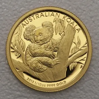 Goldmünze 1/10oz "Koala" 2013 (Australien) Mega-Angebot