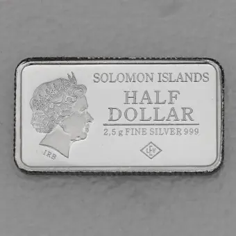 Münzbarren 2,5g "Resale" (19%) Handgefertigt