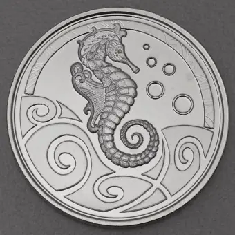 Sonderaktion Silbermünze 1oz "Seepferdchen" 2019 (Samoa)