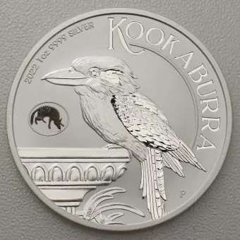 Im Trend Silbermünze 1oz "Kookaburra" 2022 (Numbat Privy Mark) Perth Money Expo - Adna Special (Australien)