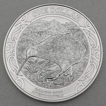 Wochenendangebot Silbermünze 1oz "Kiwi" 2019 (Neuseeland)