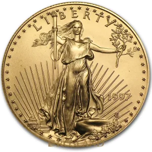 1 Unze Goldmünze American Eagle 1997 Günstig