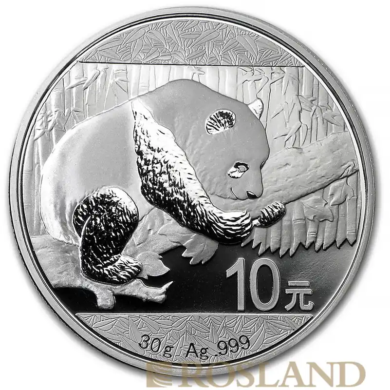 30 Gramm Silbermünze China Panda 2016 Meistverkauft