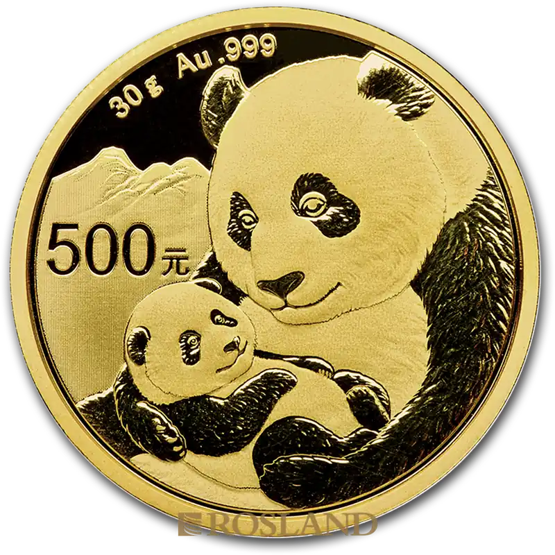 30 Gramm Goldmünze China Panda 2019 Jetzt Bestellen