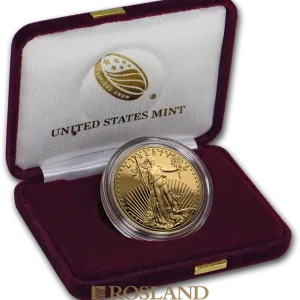 1 Unze Goldmünze American Eagle 2018 PP (W, Box, Zertifikat) Knallerangebot