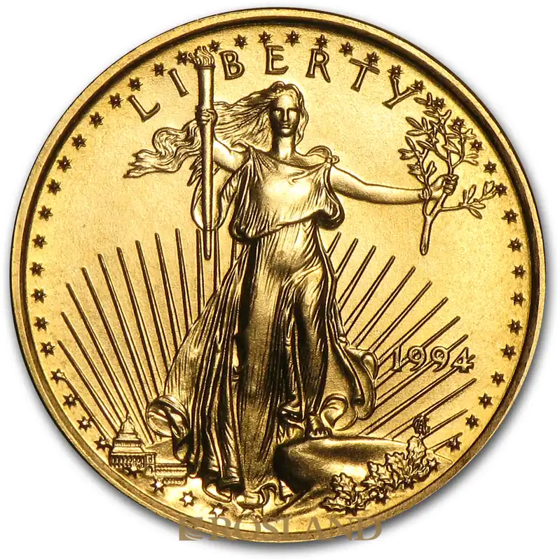 1/10 Unze Goldmünze American Eagle 1994 Bestpreis