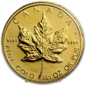 1/10 Unze Goldmünze Kanada Maple Leaf 1983 Sichere Zahlung