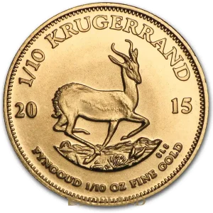 1/10 Unze Goldmünze Krügerrand 2015 Garantierte Lieferung