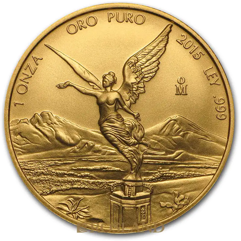 1 Unze Goldmünze Mexican Libertad 2015 Kostenloser Rückversand