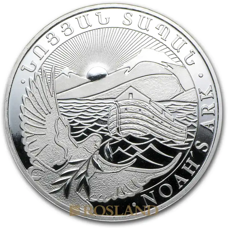 1 Unzen Silbermünze Armenien Arche Noah 2013 Ab Werk