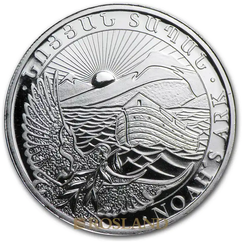 1/2 Unze Silbermünze Armenien Arche Noah 2014 Wochenendangebot