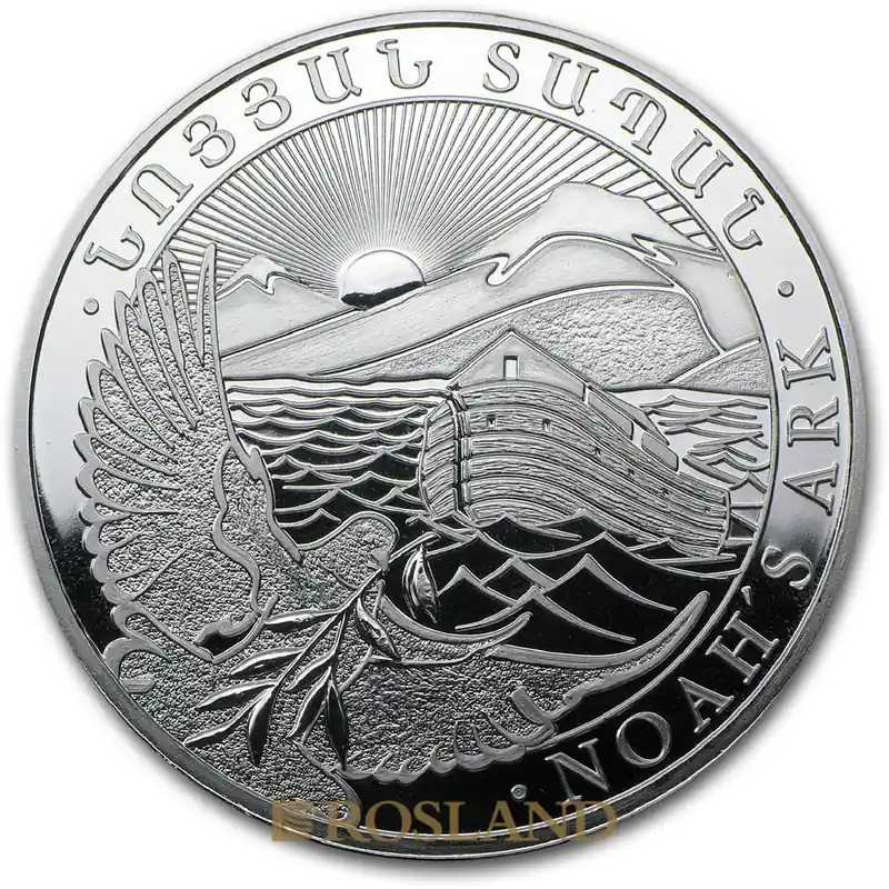 1/2 Unze Silbermünze Armenien Arche Noah 2013 Ab Werk