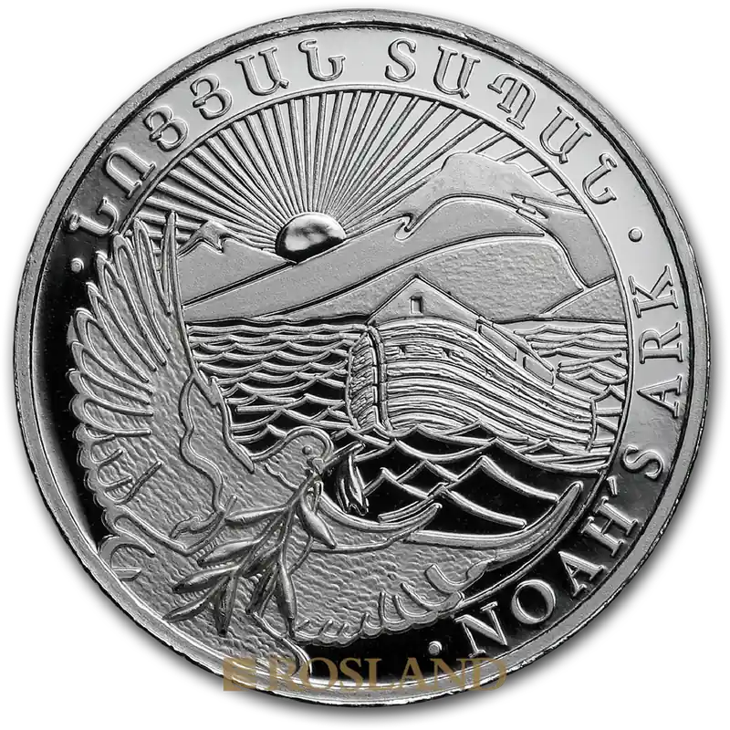 Direktkauf 1/4 Unze Silbermünze Armenien Arche Noah 2018