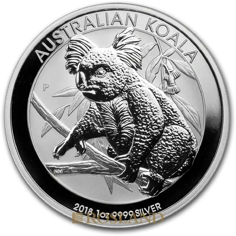1 Unze Silbermünze Koala 2018 Wochenendangebot