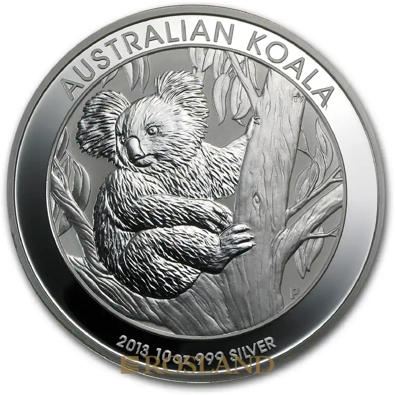 Direkt Vom Hersteller 10 Unzen Silbermünze Koala 2013