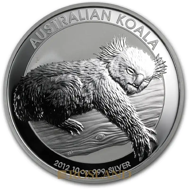 10 Unzen Silbermünze Koala 2012 Günstig