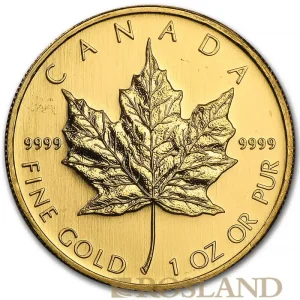 Angebot 1 Unze Goldmünze Kanada Maple Leaf 2006
